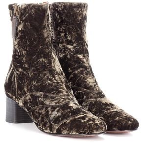 Chloe Velvet Booties